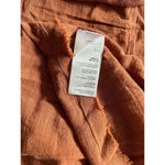 Free People  Bronze Orange Size‎ XSmall 3/4 Sleeve Peasant Dress Tunic Photo 3