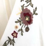 Lush Clothing Lush Embroidered White Romper L Photo 3