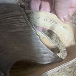 Paul Green  Women's Cayanne Silver Leather Peep Toe Boot Sandal Size US 5.5 UK 3 Photo 4