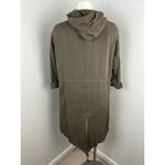 All Saints Portere Draped Hooded Parka in Army Green 4 Photo 10