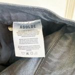 AGOLDE | Toni Mid Rise Straight Raw Hem Ankle Denim Black Jeans Size 25 Photo 5