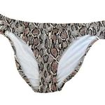 Jessica Simpson , Snake Charmer Midster Bottom Large Neutral Bikini Bottoms Photo 0