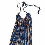 Le Salty Label Zuri Tie Dye Maxi Dress Size Small Blue Photo 5