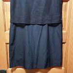 Maison Scotch Women's Black Mesh Sleeveless Shift Dress Size Small Emo Punk Goth Photo 3