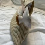 Kitten Heel Sand Summer Mule Slide Tan Size 6 Photo 3