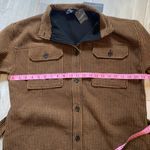 Current Air NWT  Black and Brown Houndstooth Utility Shirt Belted Jacket, Small Photo 10