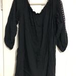 Flying Tomato Boho Aztec western embroidered black dress women’s large new NWT Photo 8