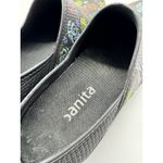 Sanita Womens 41 Clogs Sugar Skull Slip On Non Slip Nurse Work Shoe Halloween Black Size 10 Photo 7