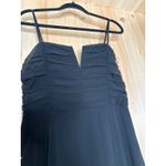 Lulus NWT  Sweeney Black Sleeveless Maxi Dress Wedding Formal Cocktail Sz L Photo 6