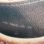 Vince  Burgundy Suede D'Orsay Flats Womens 5 35 Minimalist Pointed Toe Slip-On Photo 3