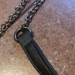 Apt. 9  Black & Silver Sequin KissLock Clutch Purse Handbag Removeable Cha… Photo 4