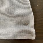 American Eagle  Ribbed Tank Top‎ High Neck Sleeveless Gray Soft Sexy M Photo 3