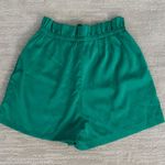 Glam Green Shorts Photo 2