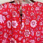 J.Crew Poppy Fields Satin Bell Sleeves Winter Garden Blouse Size Medium Photo 5
