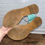 Modcloth x Chase & Chloe Aqua Sandals Photo 6