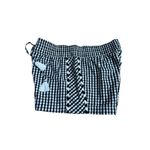 Vineyard Vines  black & white checkered Gingham Tassel pull‎ on shorts XS Photo 2