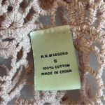 Crochet Pink Knit Off Shoulder Festival Top Size Small Photo 10