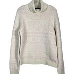 Ralph Lauren Lauren Exclusive Hand Knit Turtleneck Wool Cashmere Sweater Pink L Photo 0