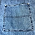 Old Navy  Vintage Y2K Denim Overall Shorts Bibs Womens Medium Blue Jean Country Photo 13