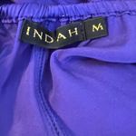 Indah  Silk‎ Strapless Jumpsuit Purple Photo 1