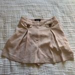 EXPRESS  Dusty Pink Mini High Rise Skort Photo 0