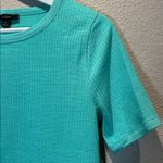 J.Crew Women’s Waffle Textured Mint Green T Shirt Size Small NWT Photo 3