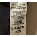 DKNY  Womens Zip Pocket Skinny‎ Fit Pants Emo Black Stretch Punk Grunge Size 4 Photo 6