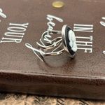 Handmade Black White Cameo Ring Victorian Stainless Steel Adjustable Photo 4