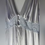 Vanity Fair Vintage  Long Sleeve‎ Night Gown Size 34 Pale Purple Photo 3