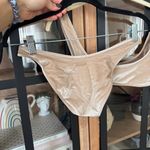 Triangl bikini set raine nude velvet top cheeky bottoms micro myla beige velour Gold Size XS Photo 9