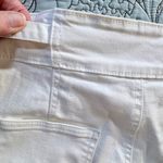 Hudson Jeans Hudson Wide Leg Front Seam White Ankle Crop Jeans with Attached Tie – Size 8💛 Photo 8