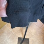 Good American NWT  Black Thermal Boyfriend Waffle Top Size 4X (6) Photo 5