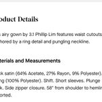 3.1 Phillip Lim Cutout Drape Maxi Dress Photo 5