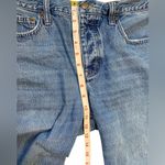 J.Crew  Medium Wash Distressed High Rise Straight Crop Jeans in Size 30P Photo 5