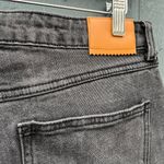 Avec Les Filles Straight Mom Jeans Distressed Washed Black Size 28 Photo 10