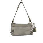 Etienne Aigner Gray Shoulder Strap Metal Tag Classic Medium Style Handbag Medium Photo 2