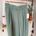 A New Day Sage Green High Rise Wide Leg Trousers Size 8 NWT Photo 10