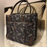 American Living 🤎🤎 Paisley Tote Bag with Brown Accents luggage .🤎🤎 Photo 0