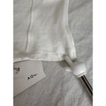 AQUA ‎ Bloomingdales White Bustier Tank Top Sleeveless Fitted XS Photo 8