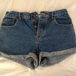 Forever 21 High Rise Button Fly Denim Shorts Size 25 Photo 0