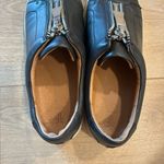 Frye  Women’s Lena Black Leather Zip Up Slip On Sneaker Size 8.5 Photo 6