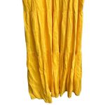 Antonio Melani 495.  sun yellow v neck Linen blend maxi dress size 4 Photo 7