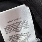 EXPRESS  Satin Rhinestone Button Up Blouse Shirt Black Large‎ Photo 10