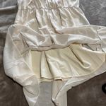 KIRUNDO Boho Chic Layer Sleeveless Mock Neck Neutral Cream Dress Sz M EUC Size M Photo 4