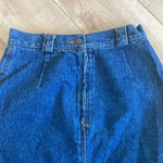 Jordache Vintage Y2K  MIDI Denim Skirt Front Slit Sz 9/10 Photo 1