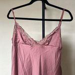 House Of CB  'Nia'‎ Rose Pink Satin Lace Slip Dress NWOT Size XL Photo 5