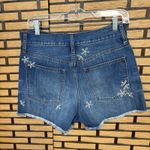 Madewell  The Perfect Jean High‎ Rise Shorts: Daisy Embroidered Edition Size 27 Photo 2