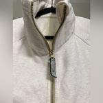 Lululemon  Radiant Jacket Heathered Oatmeal - Size 6 Photo 3