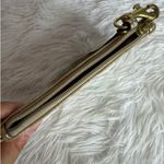 Coach  Gold Blue Pink Canvas Wristlet Photo 3