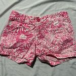 Lilly Pulitzer Girls Shorts Size 00 Pink Patterned Photo 0